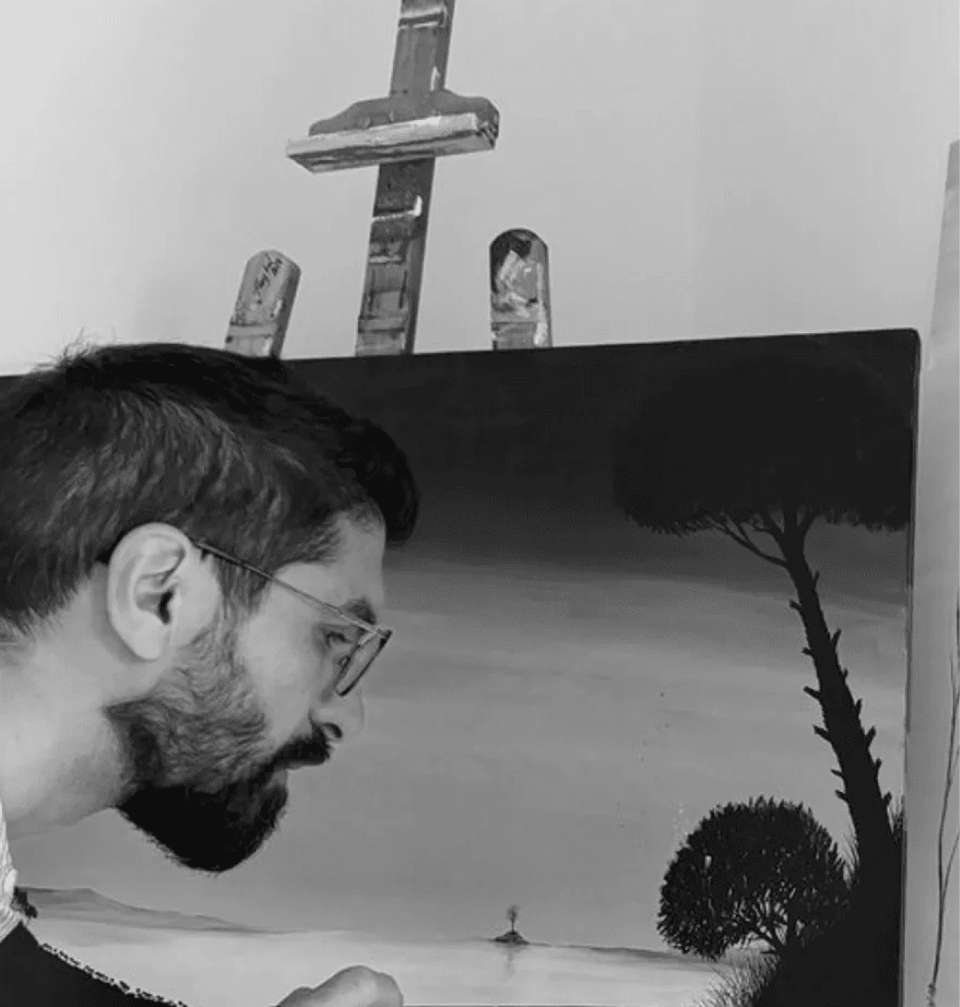 Haykal Khalil portrait in the studio